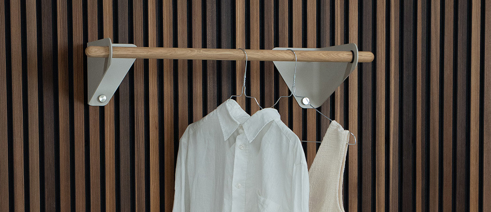 Image 2 de 4 dans la galerie Linn Tringle de penderie